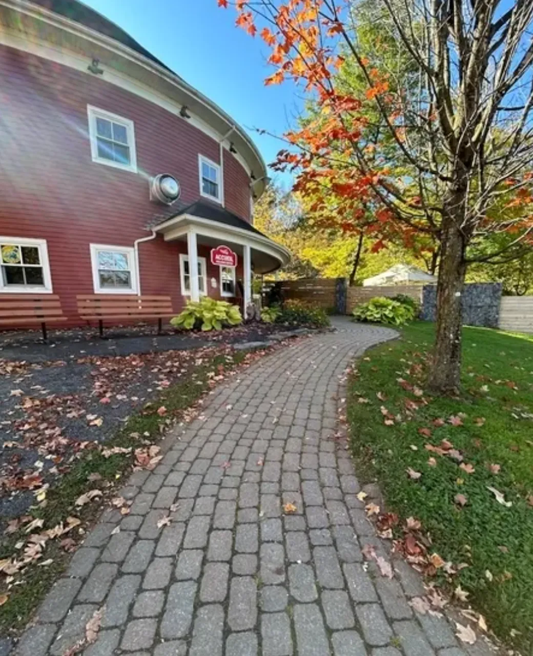 Reception Building: Main Entrance