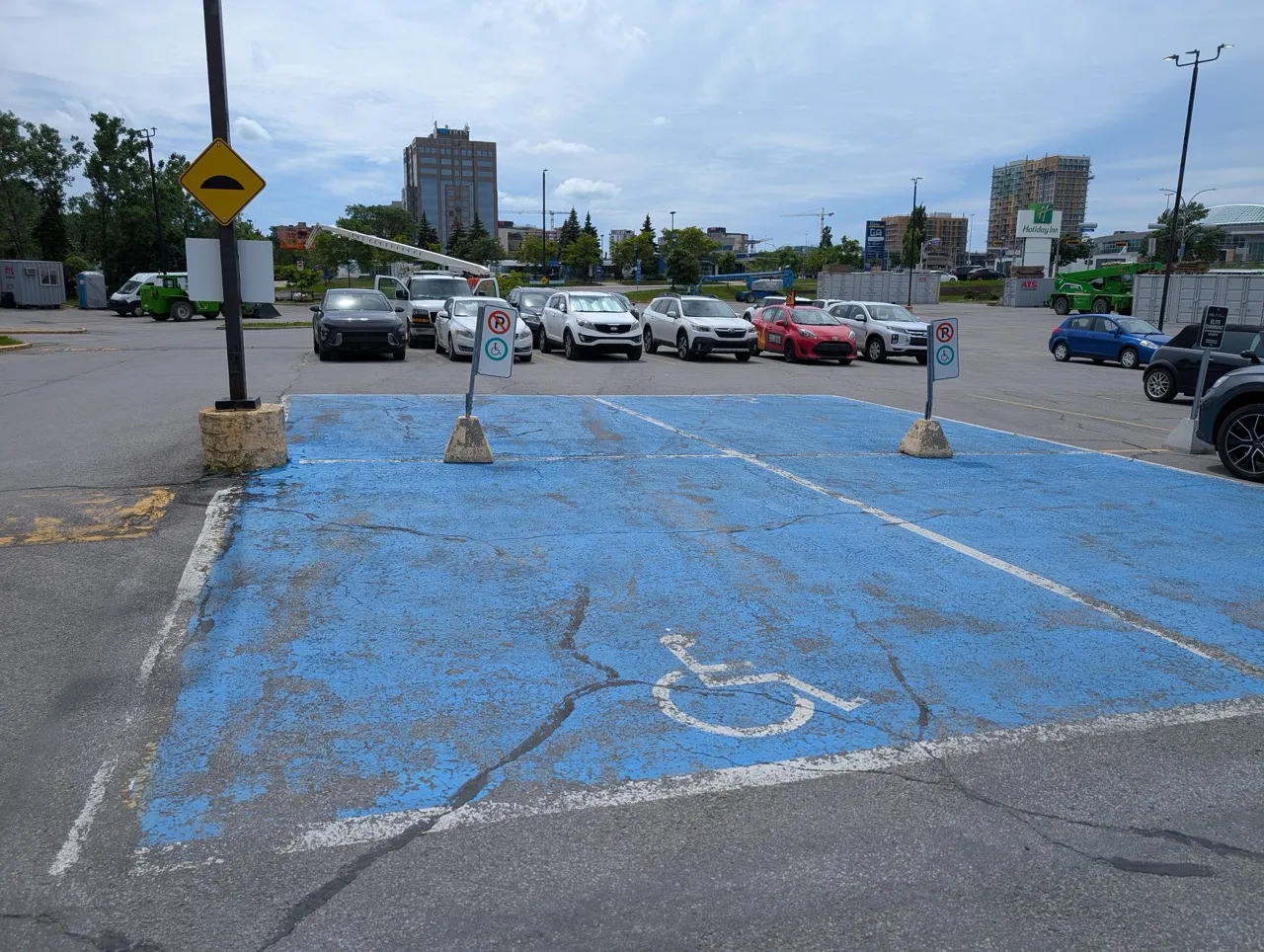 Espaces de stationnement réservés