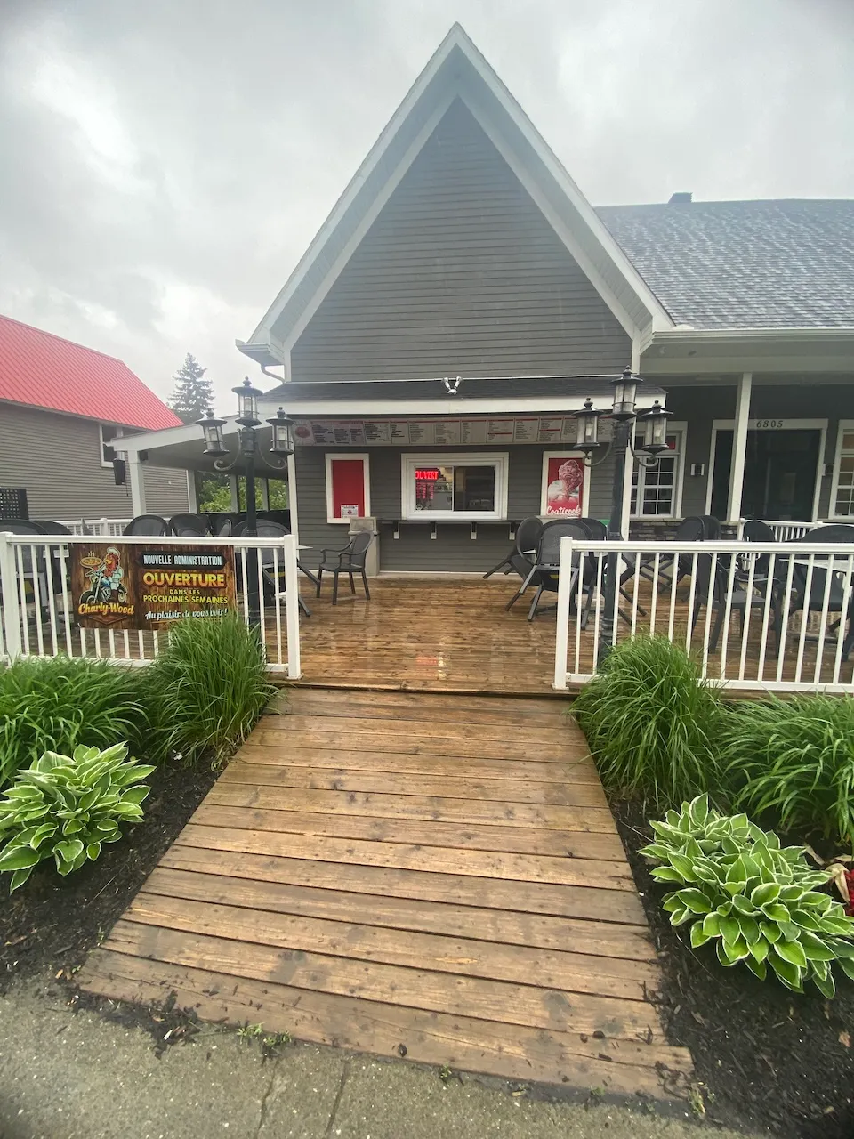 Access ramp - patio