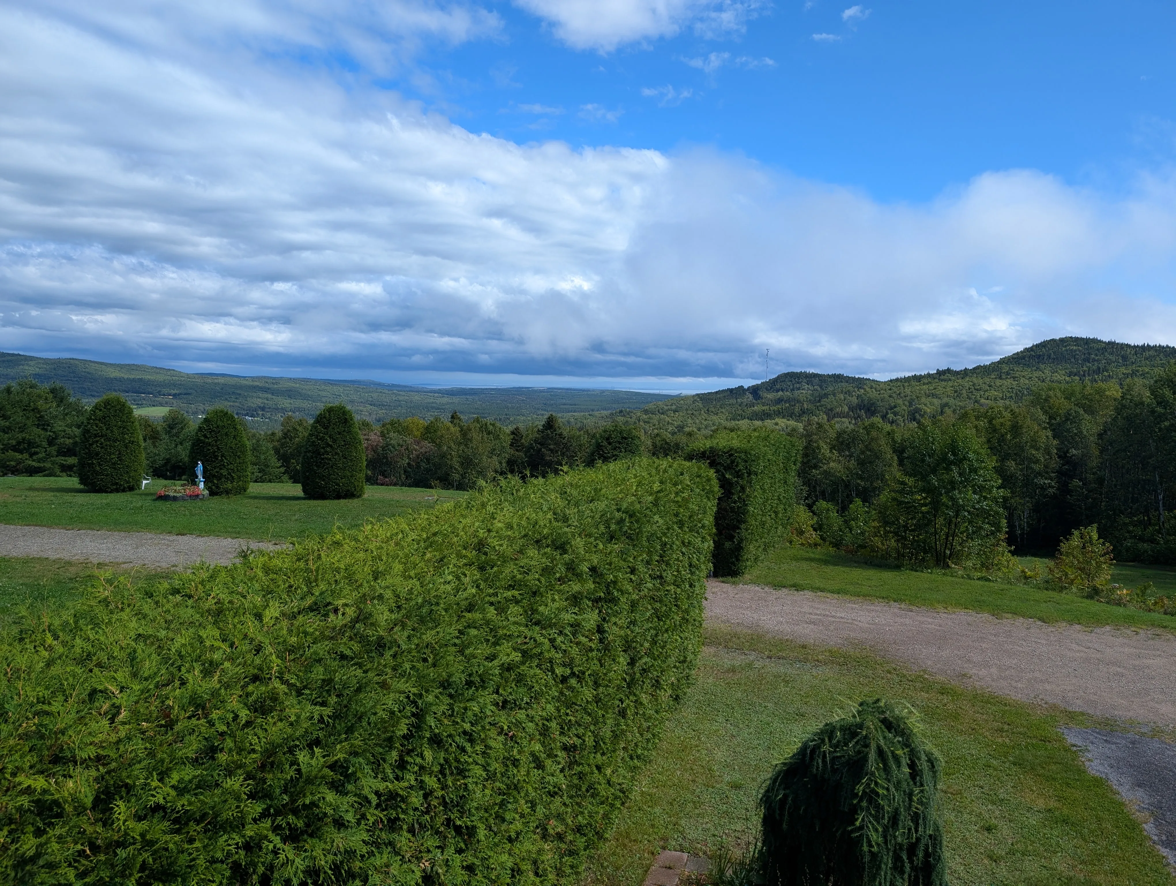 View from the monastery