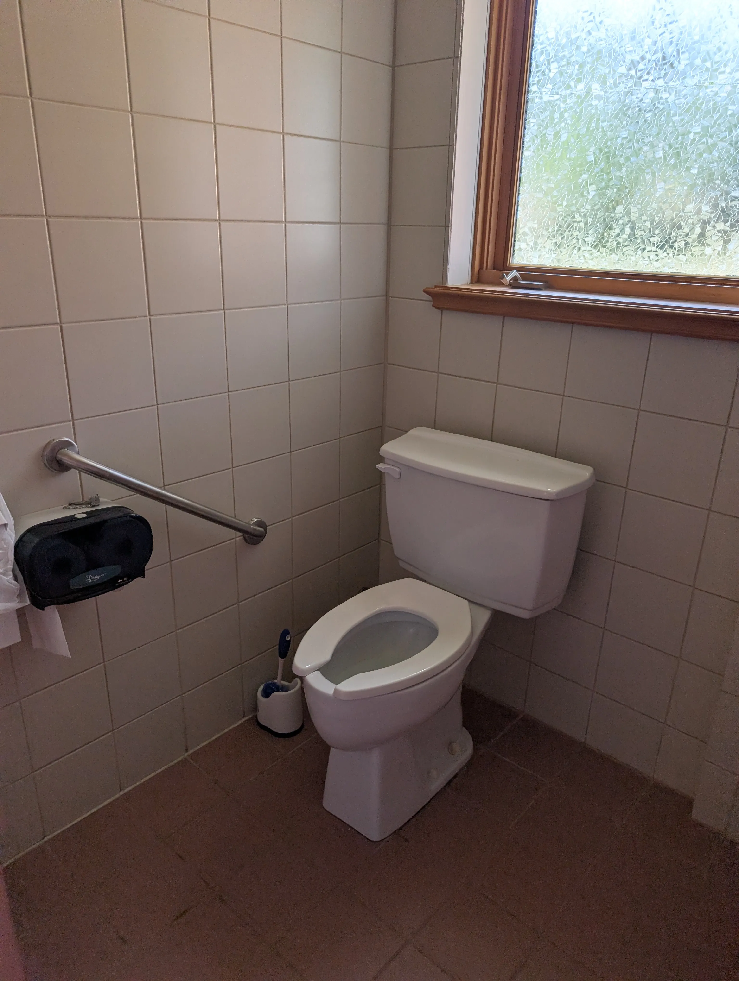 Women's restroom - bowl