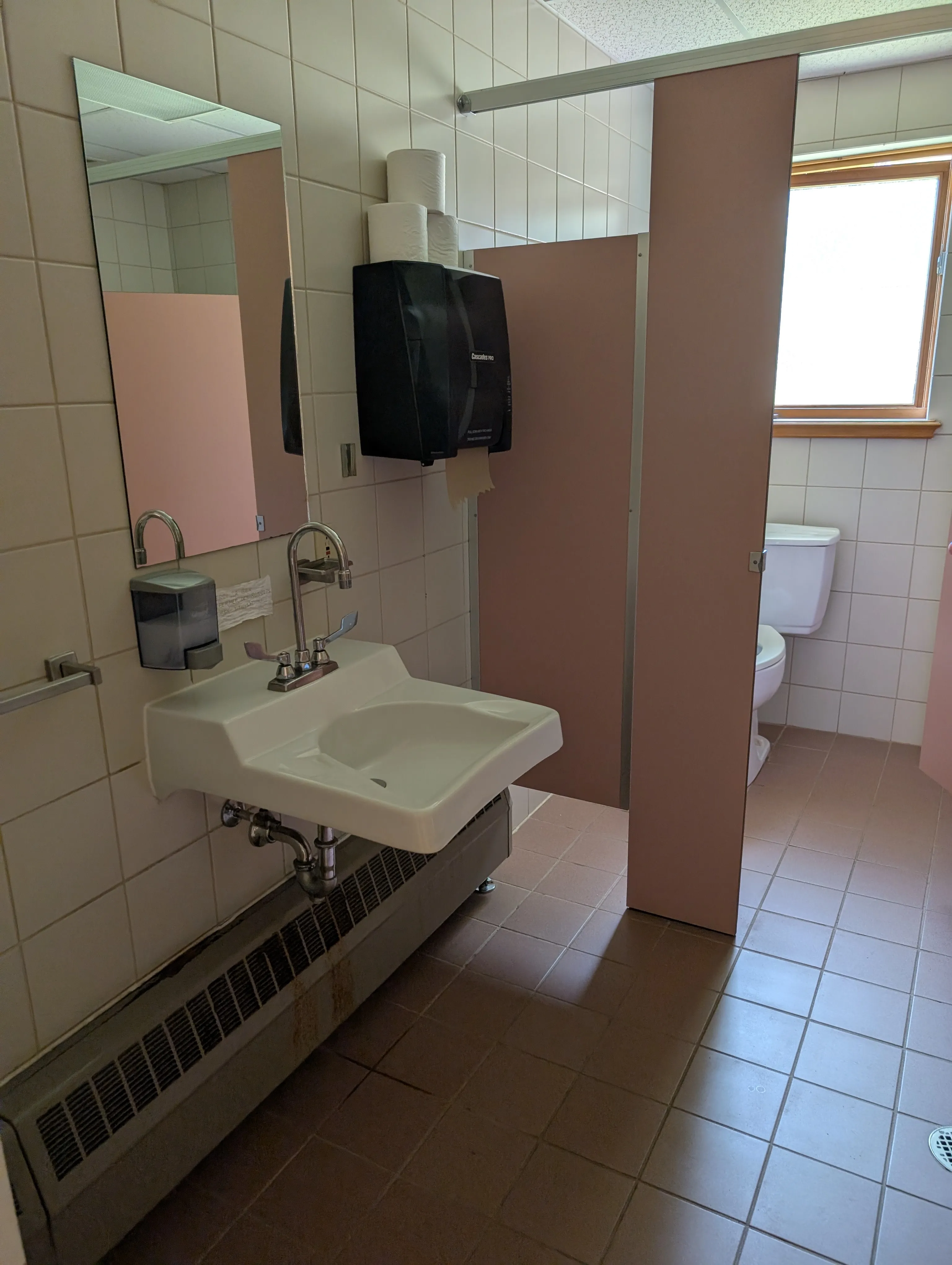 Women's restroom - sink