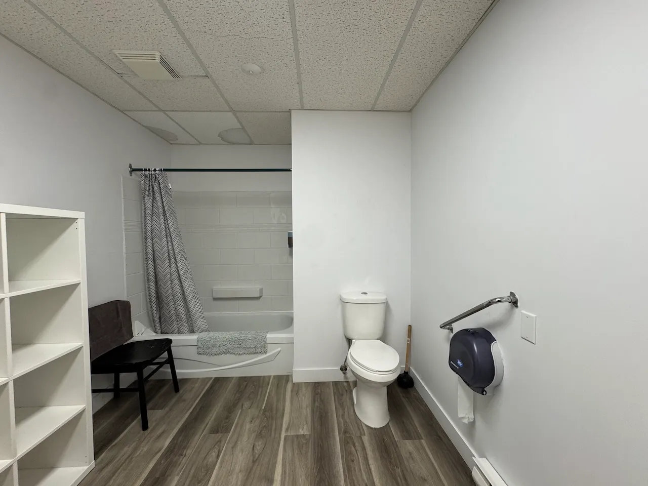 Shared bathroom