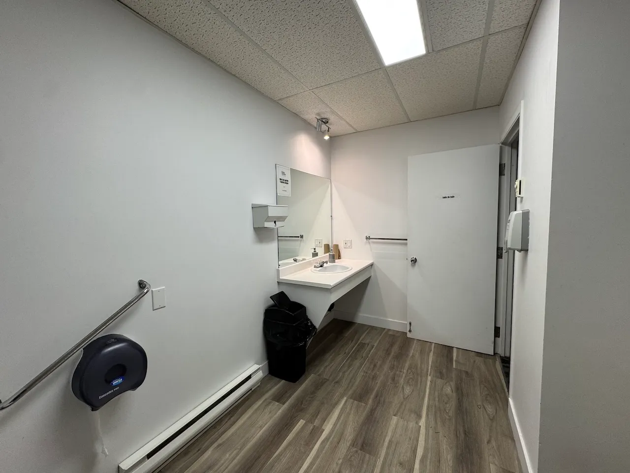 Shared bathroom