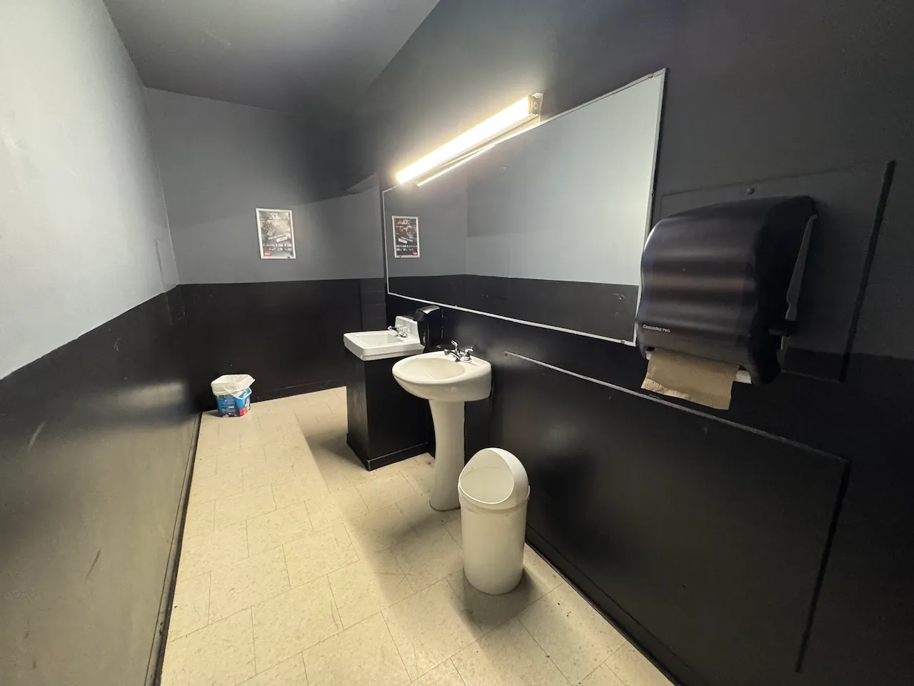 Men's restrooms