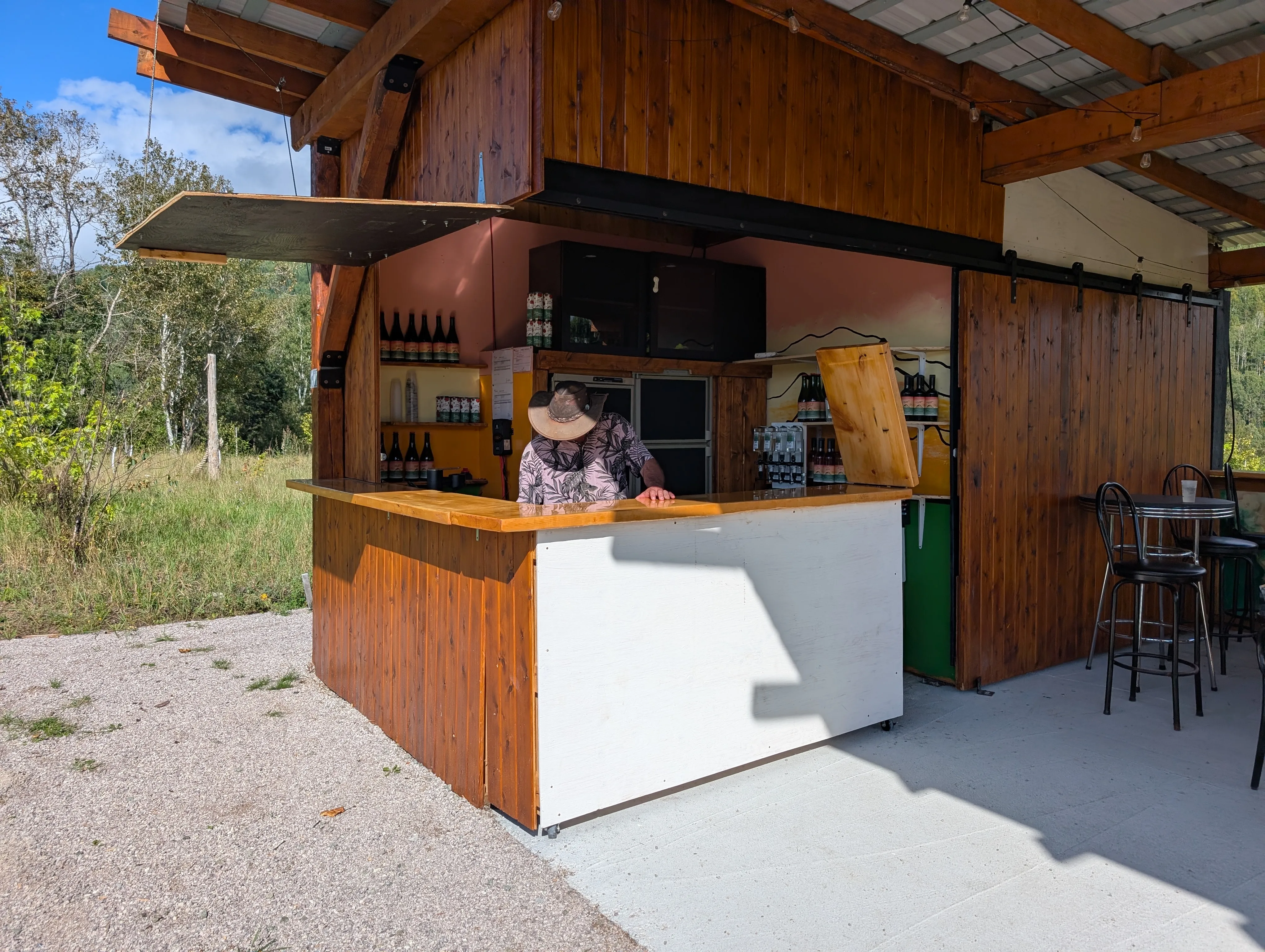 Reception counter