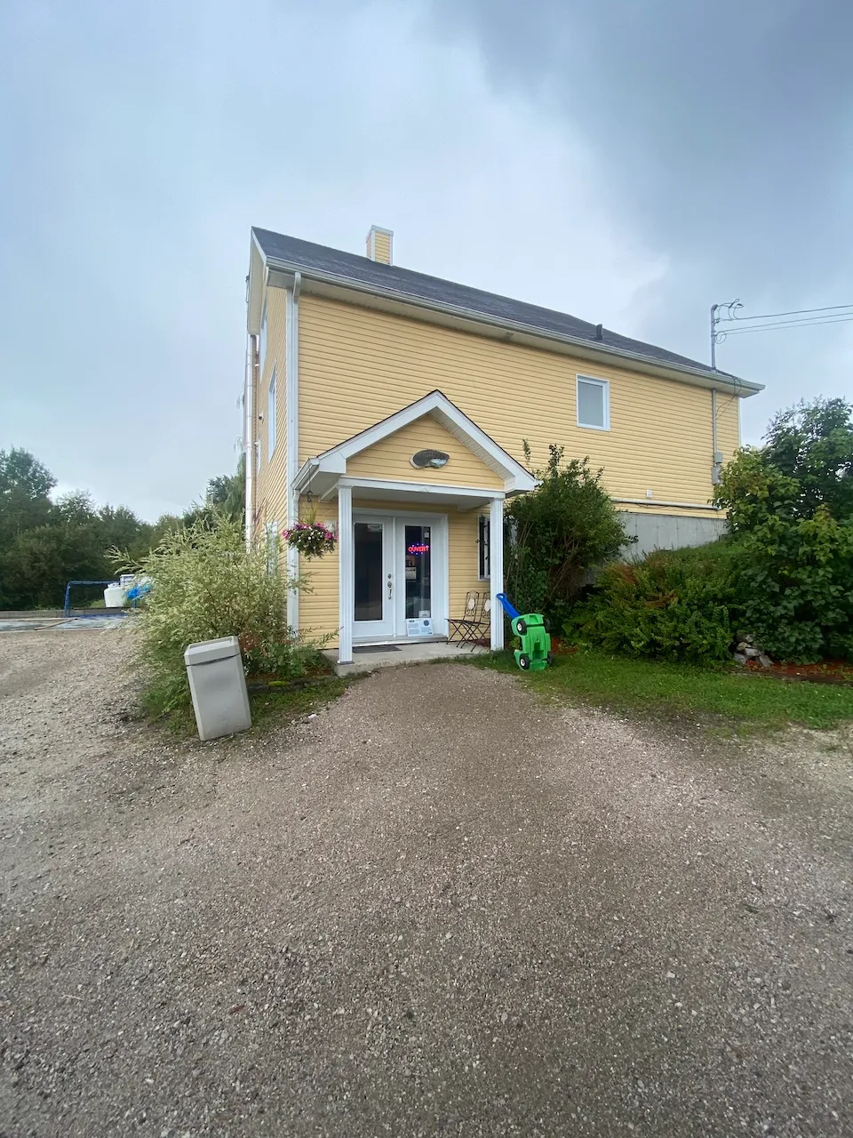 Accueil et boutique