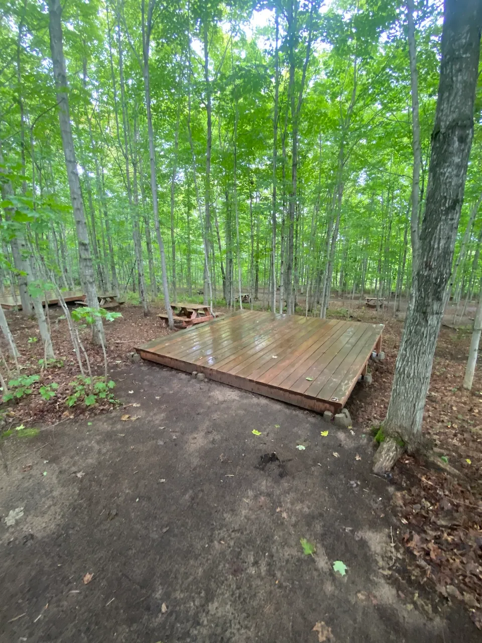 Site pour camper