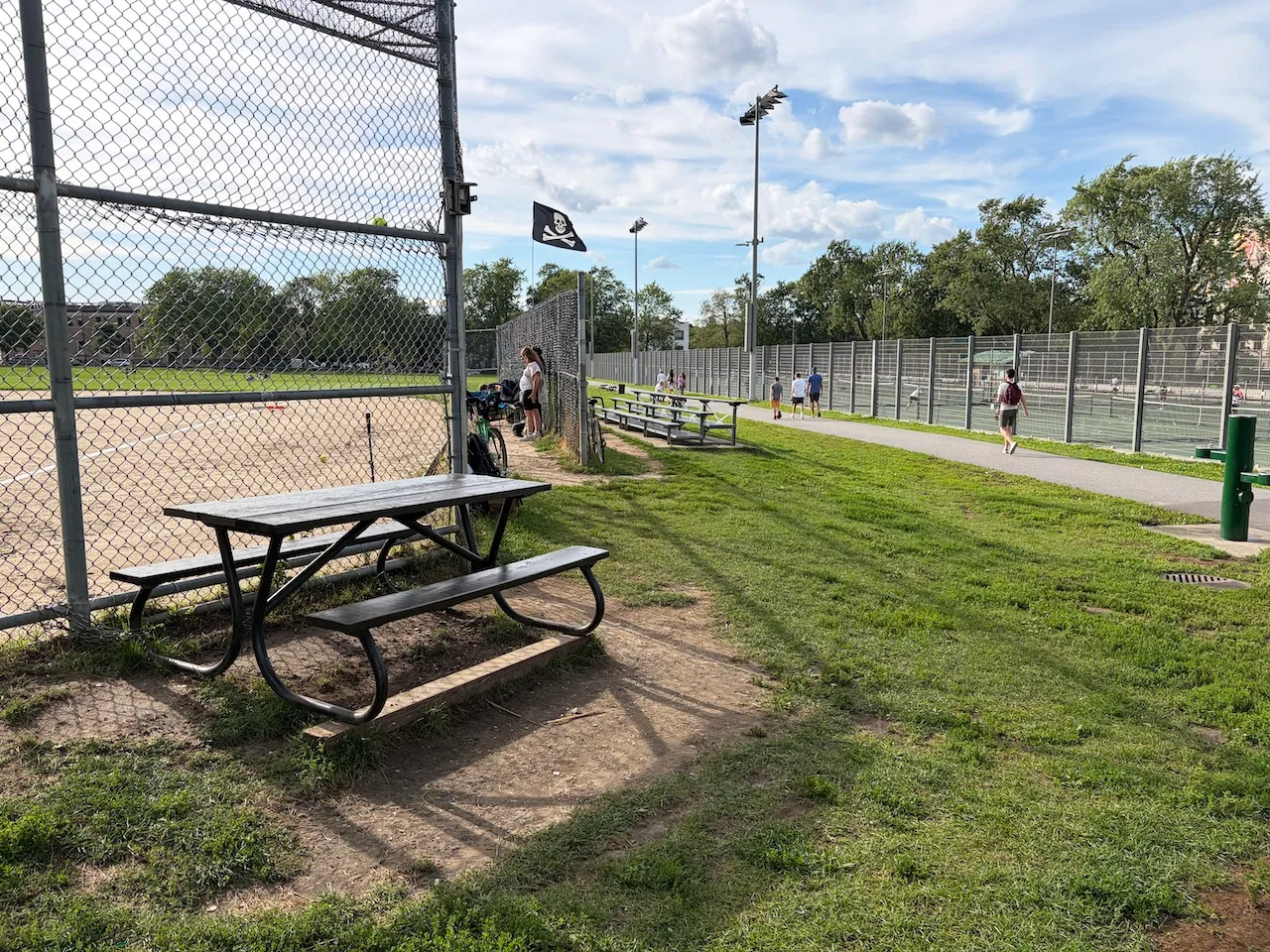 Baseball Field - Bleachers
