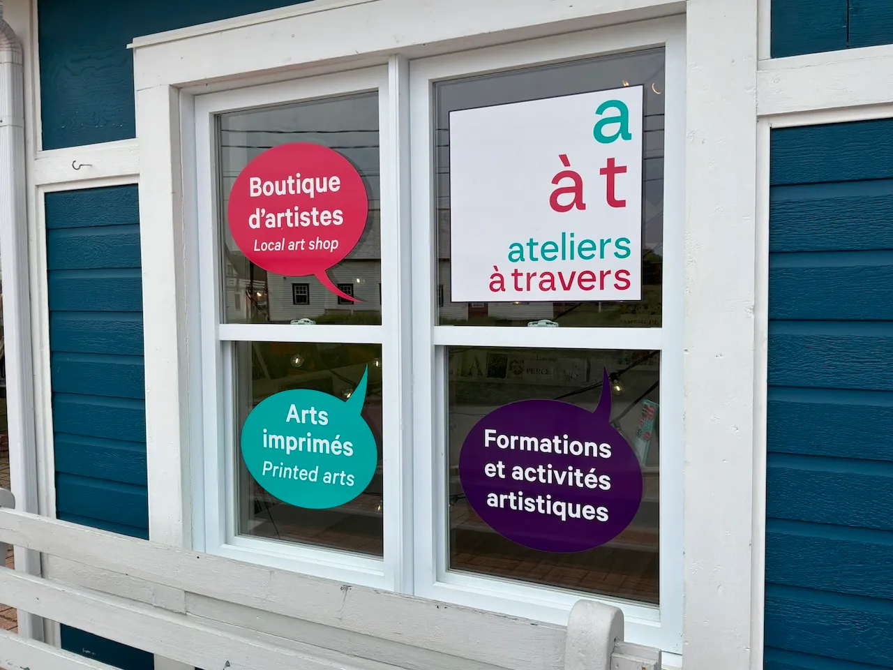 ateliers à travers