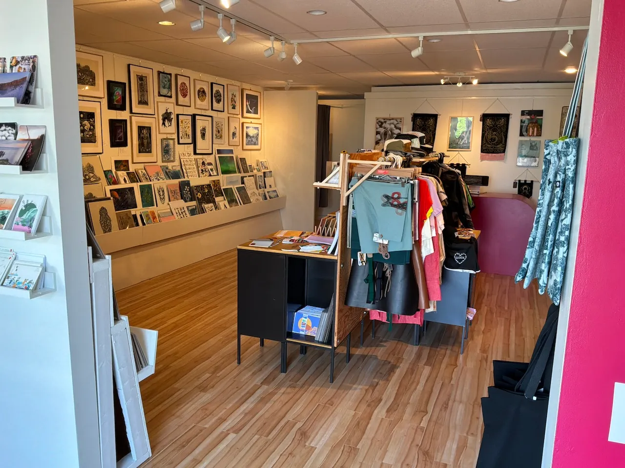 Intérieur de la boutique