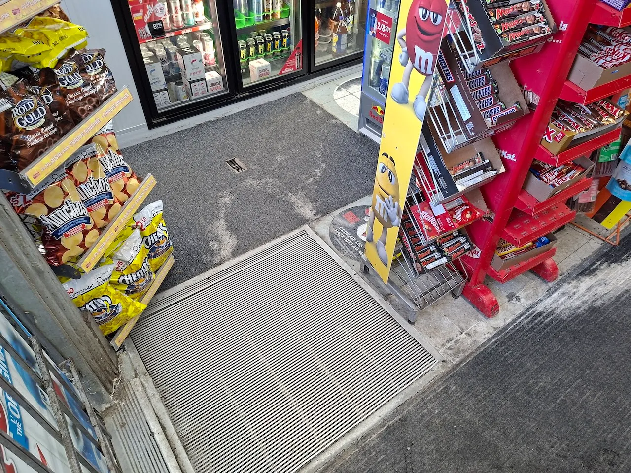 Intérieur du bâtiment